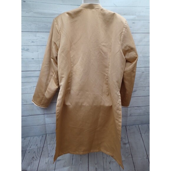 Ethnic Indian Designer Kurta Sherwani Tunic Mens Gold Tone Beaded 6X - Picture 6 of 11